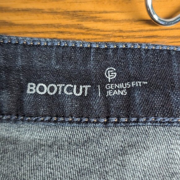 Lane Bryant Bootcut Jeans Dark Blue Denim Genius Fit Size 20 Reg - Picture 11 of 13